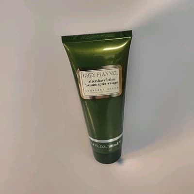 Geoffrey Beene Grey Flannel After Shave Balm 3.4oz 100mL Men's Sealed New!!!