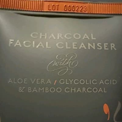Jeremy's Charcoal Facial Cleanser Aloe Glycolic Acid Bamboo Charcoal Sealed New! - Thumbnail 6