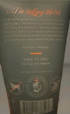 Jeremy's Charcoal Facial Cleanser Aloe Glycolic Acid Bamboo Charcoal Sealed New! - Thumbnail 4