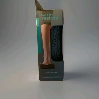 Gaiam Restore Flex Foot Roller Textured Massage Roller Foot Pain Relief NIB!!! - Thumbnail 4