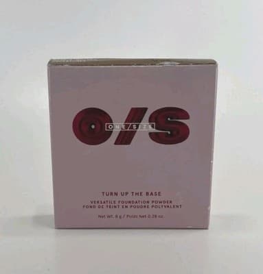 One Size Turn Up The Base Foundation Powder Dark 4G Medium Full Coverage 0.28oz