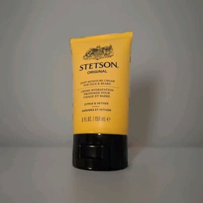 Stetson Original Face Beard Moisture Cream Citrus Vetiver 5oz Men Sealed New!!! - Thumbnail 2