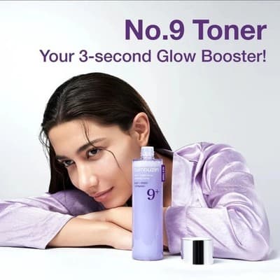 Numbuzin No.9 NAD+ PDRN Toner Glow Boosting Lifting Brightening K Beauty, New! - Thumbnail 3