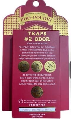 Poo Pourri On The Go Travel Spray Set Cranberry Cinnamon Balsam Fir 3 Pack NIB - Thumbnail 2