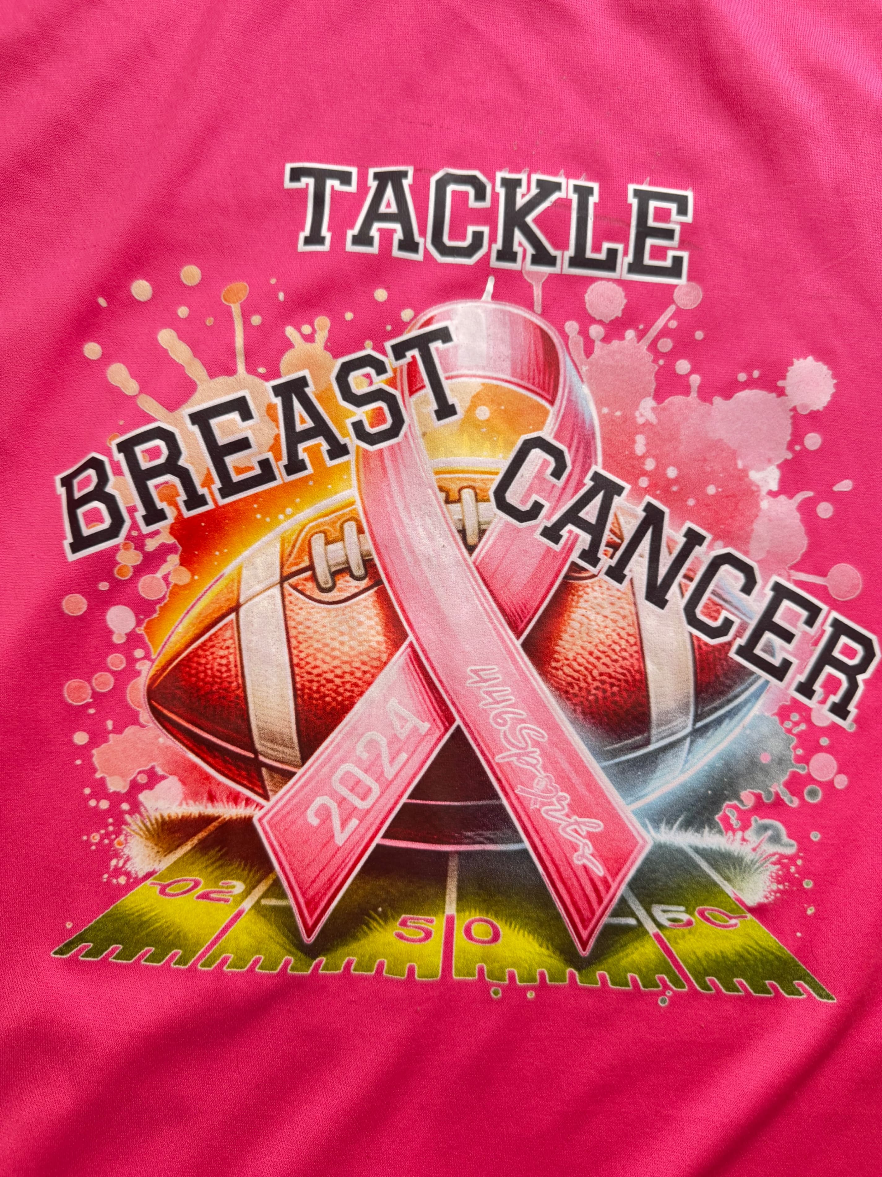 Champro Pink Breast Cancer Awareness T-Shirt XL - Thumbnail 3