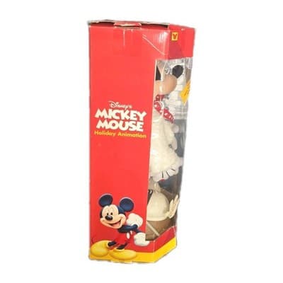 Vtg 1997 Santa's Best Minnie Mouse Let's Twist Again Animated for Parts/Repair - Thumbnail 2