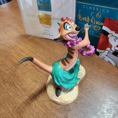 WDCC Luau! Timone From The Lion King Figurine - Thumbnail 2