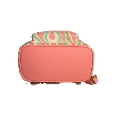 Disney Parks Loungefly Mickey Mouse Retro Swirl Mini Backpack Pink Green NWT - Thumbnail 6
