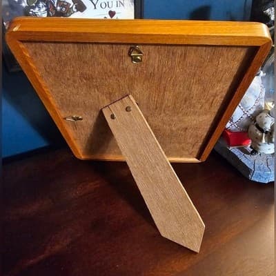Framed Pinocchio Drawing with 1980s Stamp - Thumbnail 3