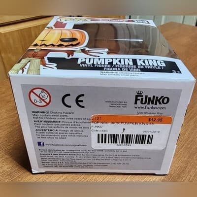 Funko POP! #153 Disney NBC Pumpkin King - Thumbnail 7