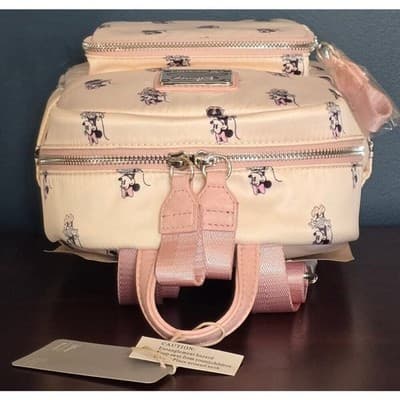 Loungefly Disney Minnie Mouse Cloth Backpack and Wallet - Thumbnail 7