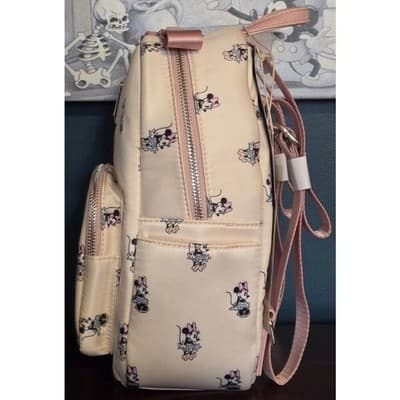 Loungefly Disney Minnie Mouse Cloth Backpack and Wallet - Thumbnail 4