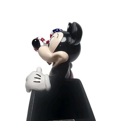 Vintage Rare 1997 Disney Mickey Mouse Resin Pencil Cup Desk Accessory - Thumbnail 4