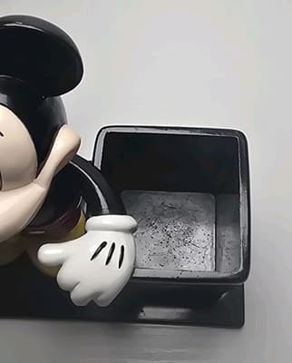 Vintage Rare 1997 Disney Mickey Mouse Resin Pencil Cup Desk Accessory - Thumbnail 8