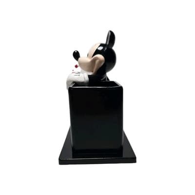 Vintage Rare 1997 Disney Mickey Mouse Resin Pencil Cup Desk Accessory - Thumbnail 3