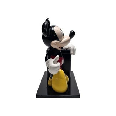 Vintage Rare 1997 Disney Mickey Mouse Resin Pencil Cup Desk Accessory - Thumbnail 5