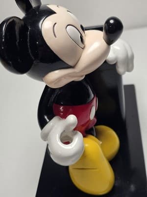 Vintage Rare 1997 Disney Mickey Mouse Resin Pencil Cup Desk Accessory - Thumbnail 10