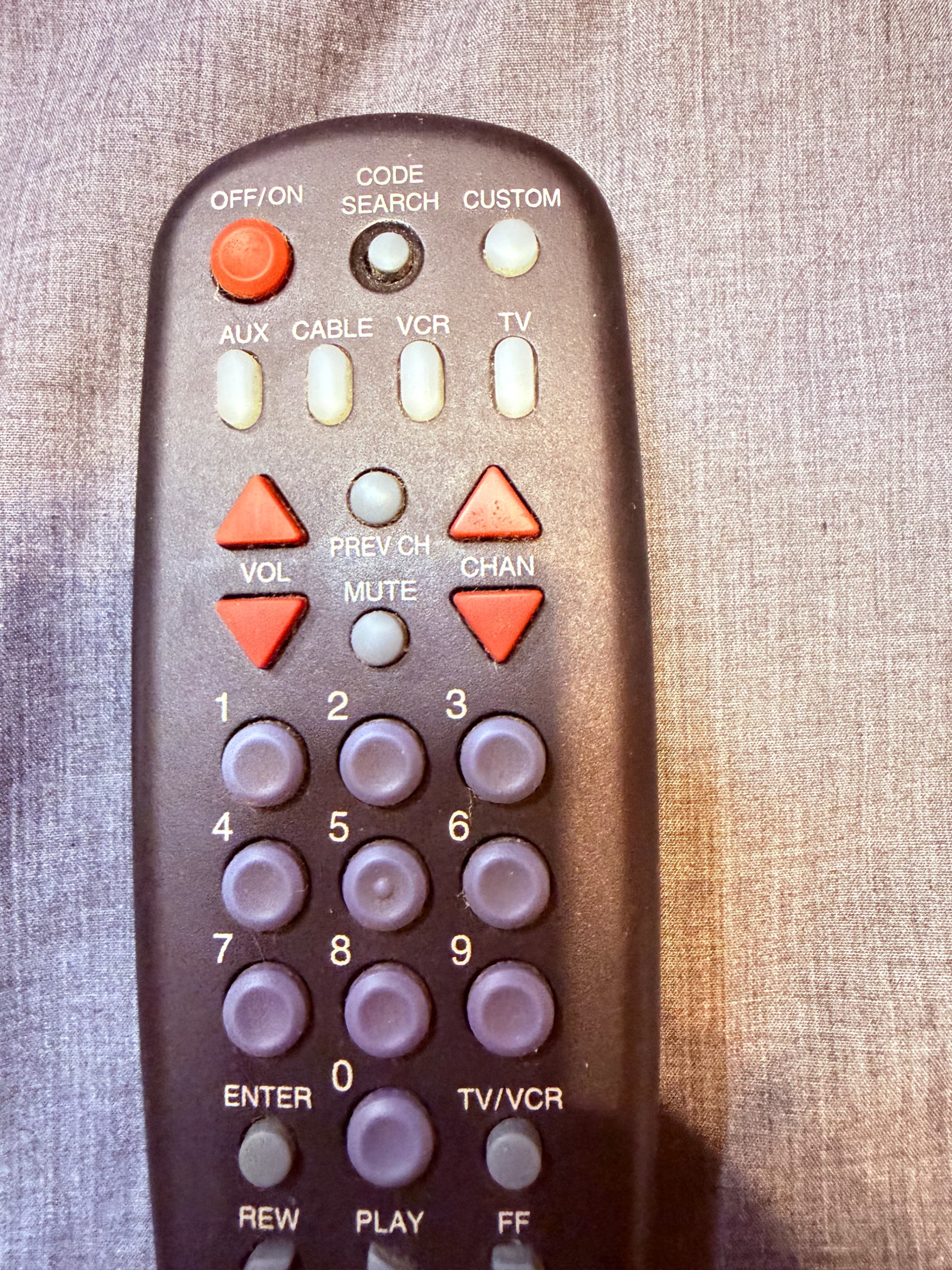 RCA SystemLink 4+ Universal Remote Control AUX Cable VCR TV Tested Works - Thumbnail 5