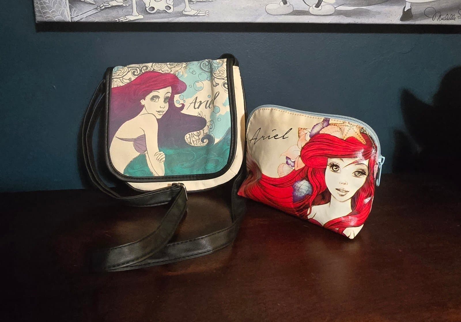 Loungefly Disney The Little Mermaid Bag and Pouch