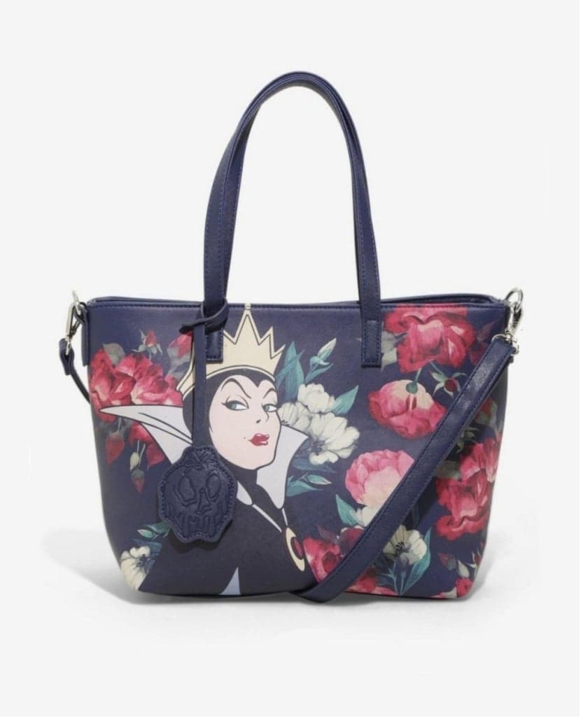 Loungefly Disney Snow White Evil Queen Floral Tote - BoxLunch Exclusive