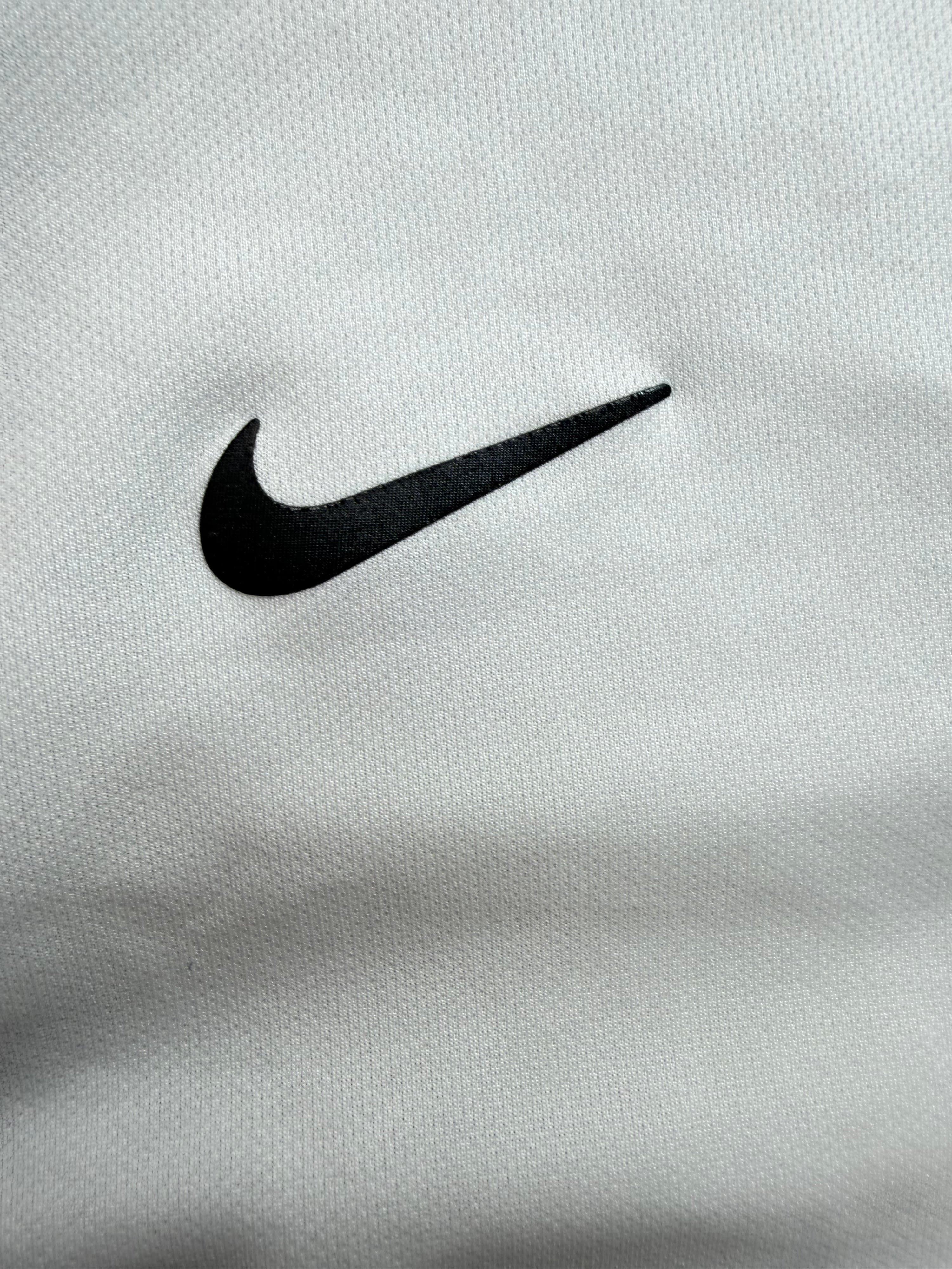 Nike Dri-FIT Court Tennis Polo Shirt Mens Sz L White Standard Fit Swoosh - Thumbnail 5