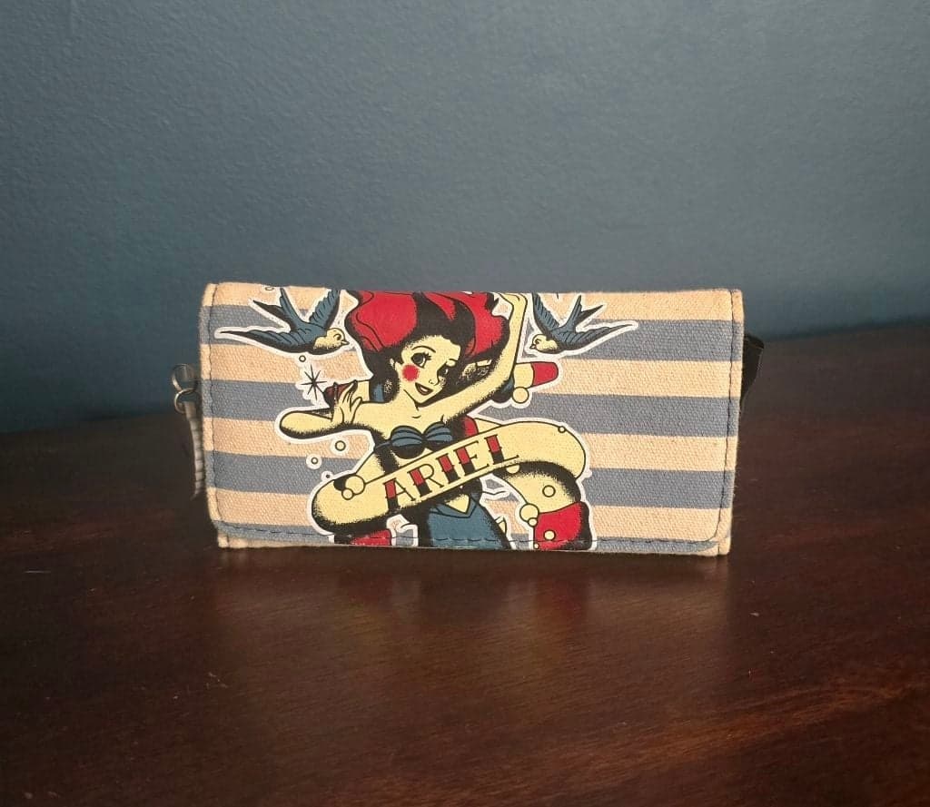 Loungefly ❤️ Logo Disney Ariel Flap Wallet