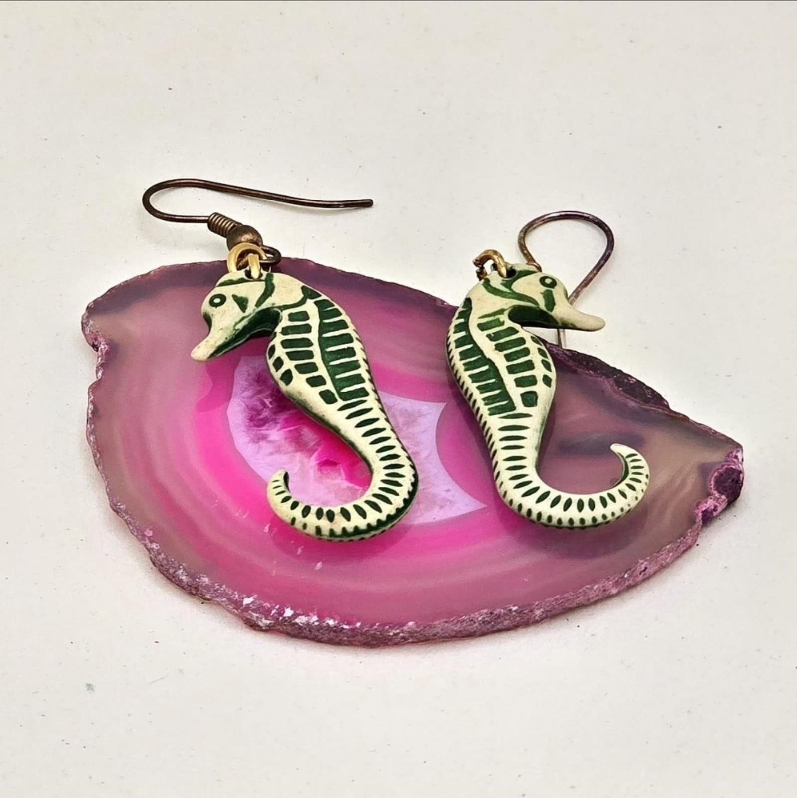 Seahorse Earrings - Thumbnail 2