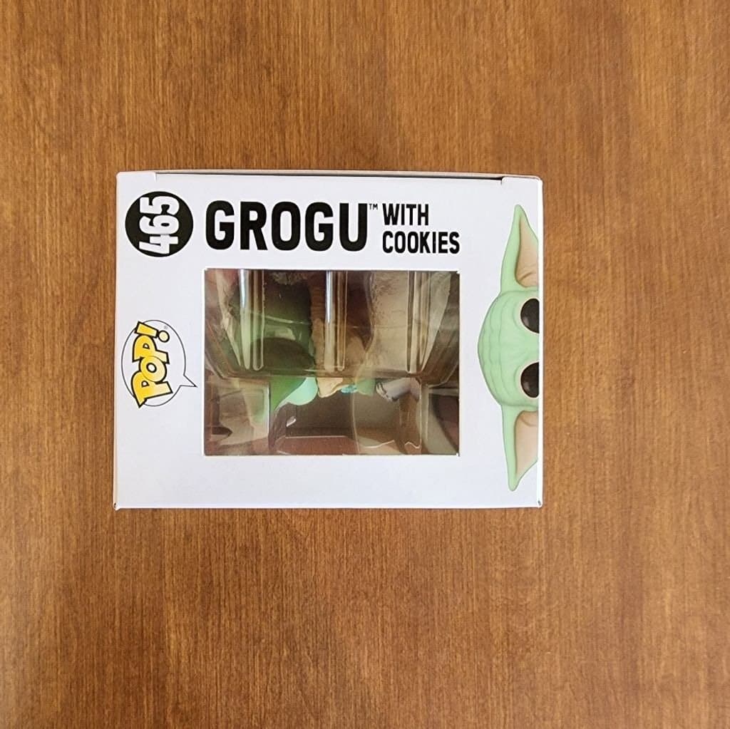 Funko Pop! Star Wars: The Mandalorian Grogu with Cookies #465 - Thumbnail 4