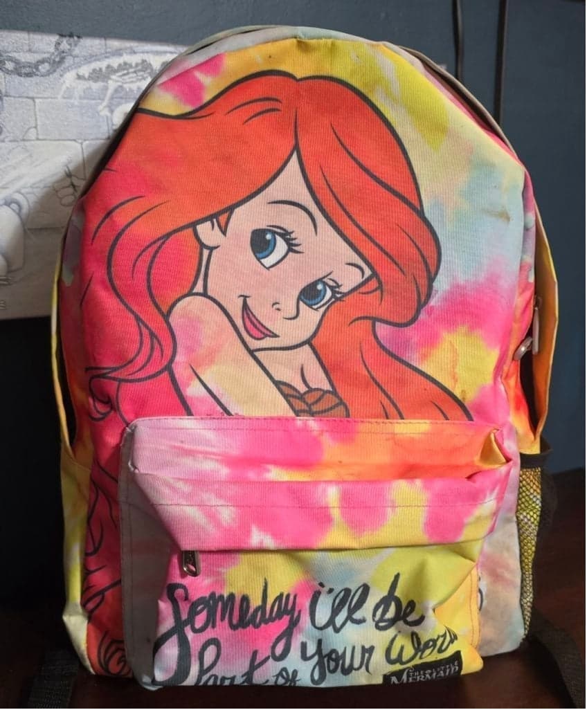 Loungefly ❤️ Logo Disney The Little Mermaid Ariel Tie Dye Backpack