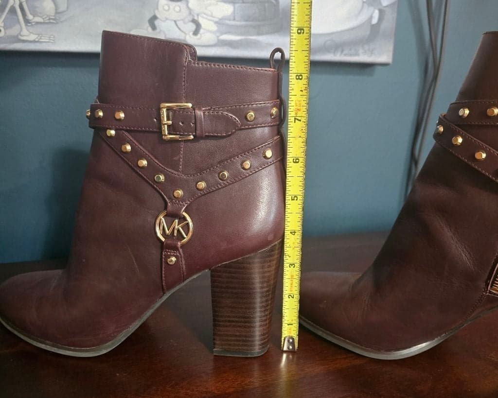 Michael Kors Preston Studded Leather Ankle Boot - Thumbnail 8