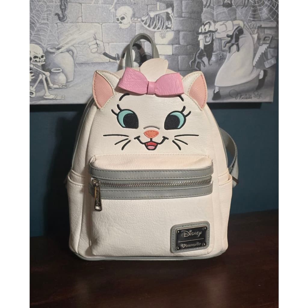 Loungefly ❤️ Logo Disney Marie Backpack - Thumbnail 2