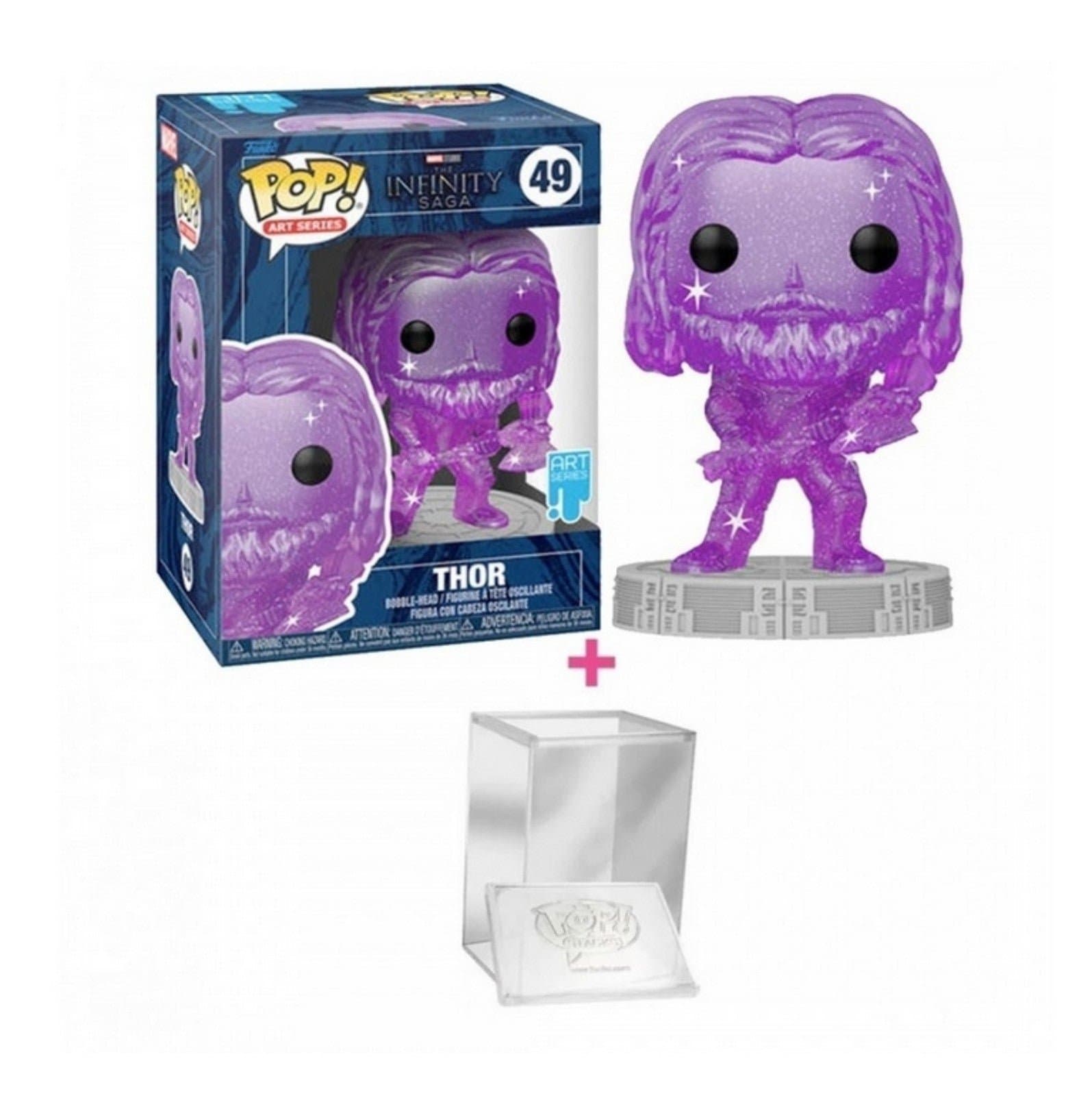 Funko Pop! Infinity Saga: Thor 49 Art Series Broken Stormbreaker w/ Protector
