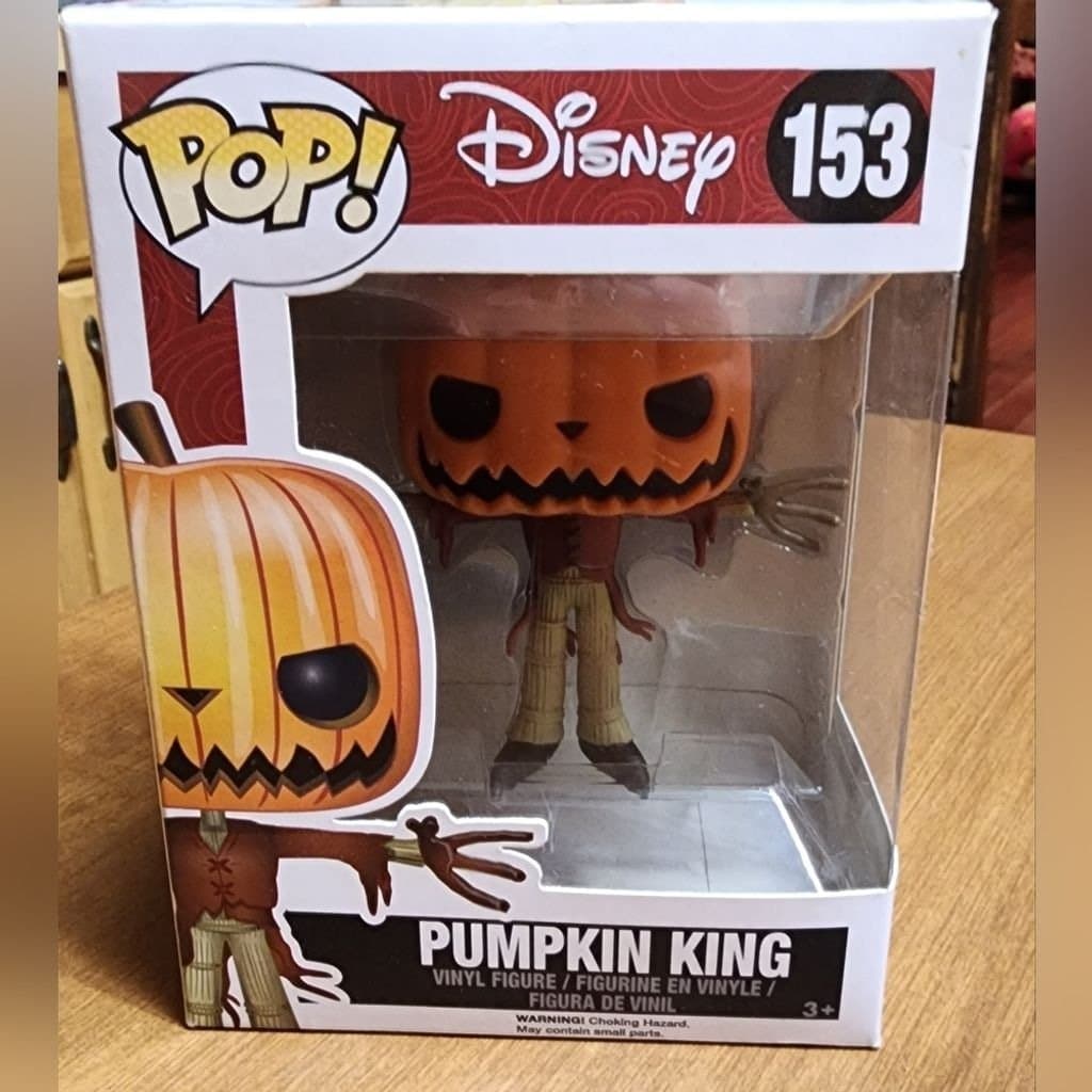 Funko POP! Disney NBC Pumpkin King #153 Vinyl Figure - Thumbnail 2
