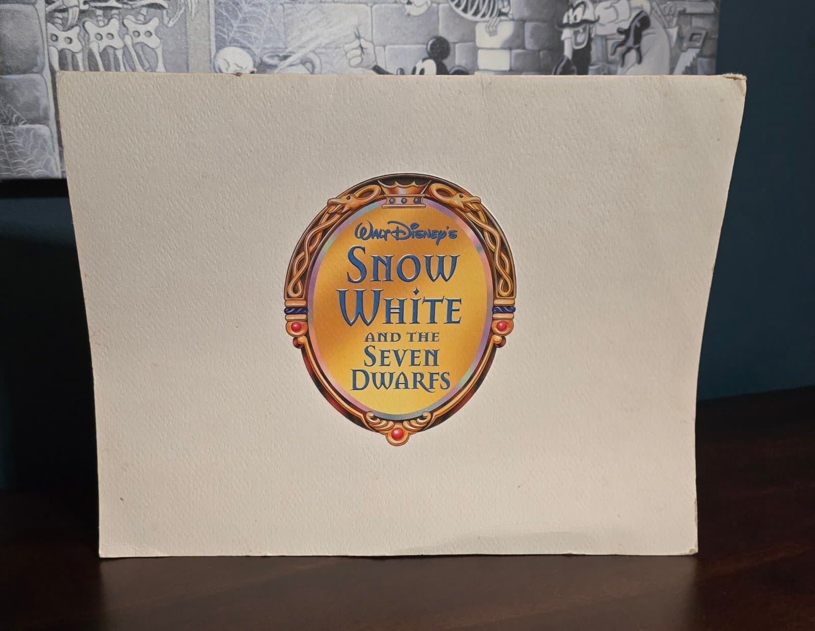 Walt Disney Exclusive Snow White Lithograph Portfolio