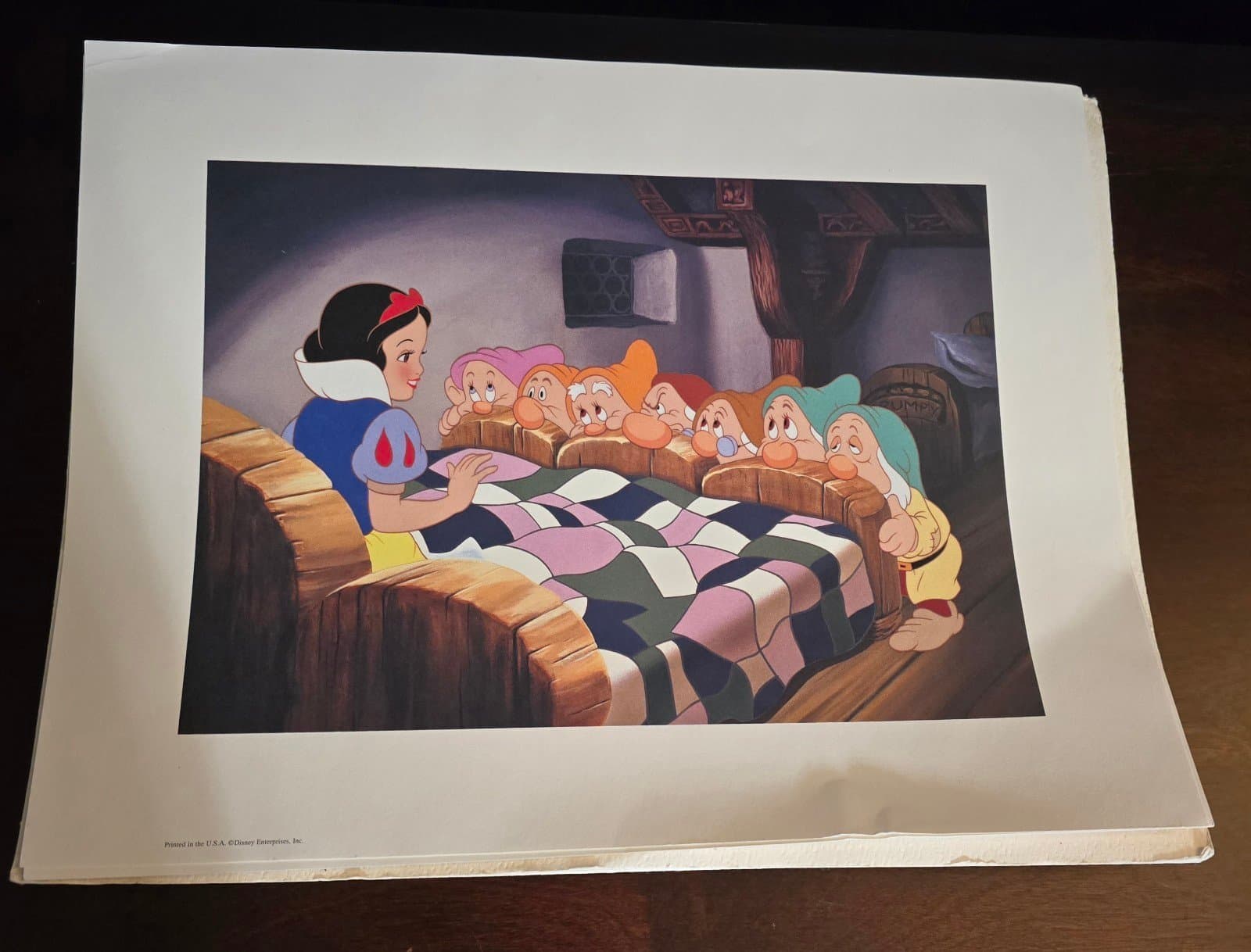 Walt Disney Exclusive Snow White Lithograph Portfolio - Thumbnail 2