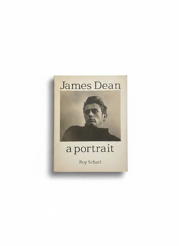James Dean: A Portrait by Roy Schatt 1982 1st Ed Paperback Photo Book