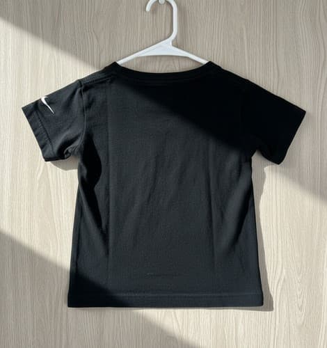 Nike Kids Black Dri-Fit 'I'm On Fire' Graphic T-Shirt Size 3-4 Years Activewear - Thumbnail 4