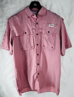 Magellan Outdoors Vented Fishing Shirt Wicking Relaxed Fit Men's Size Small