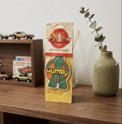 Vintage 1980’s Gumby Air Freshener Sealed Card Original Medo Ind. Collectable - Thumbnail 4