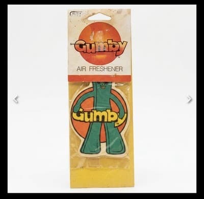 Vintage 1980’s Gumby Air Freshener Sealed Card Original Medo Ind. Collectable - Thumbnail 2
