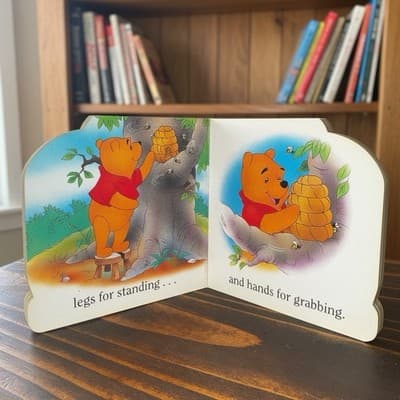 Vintage Childrens Board Book Lot Disney Sesame Street Fairy Tales 1980s 1990s - Thumbnail 8