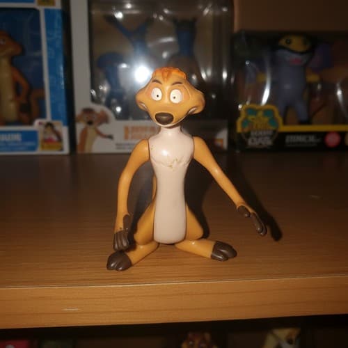 Disney Lion King Burger King 1990s Toy Figures Set 4 Simba Timon Pumbaa - Thumbnail 4