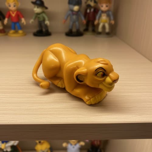 Disney Lion King Burger King 1990s Toy Figures Set 4 Simba Timon Pumbaa - Thumbnail 3