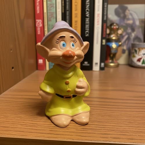 Vintage Disney PVC Figure Lot 6pc 1990s Robin Hood Pinocchio Used - Thumbnail 6