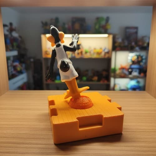 1996 Space Jam McDonald's Happy Meal Figures Set Bugs Bunny Daffy Lola - Thumbnail 6