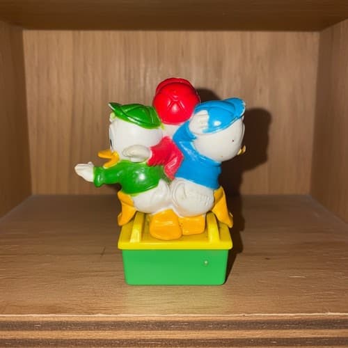 Looney Tunes Disney 1990s Toy Lot 7pc Taz Plush Cars PEZ Acme Brick - Thumbnail 8
