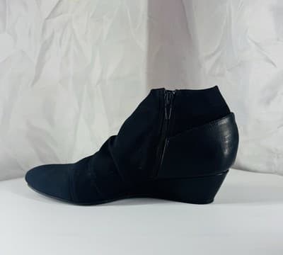 IMPO Generosa Women's Black Ankle Booties Size 8.5 - Thumbnail 3