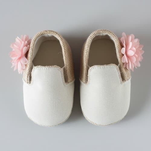 Baby Girl Shoes Bundle 3 Pairs Size 0-3M Sneakers Mary Janes Sandals - Thumbnail 4
