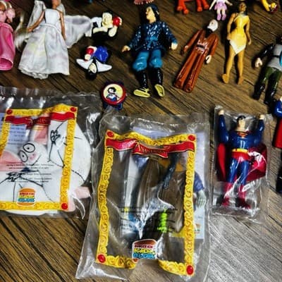 Lot Of 75 Cartoon Character Figurines Disney Cartoon Network Warner Brothers - Thumbnail 7