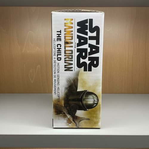 World Tech Toys Star Wars The Mandalorian Grogu Flying Helicopter New in Box - Thumbnail 4